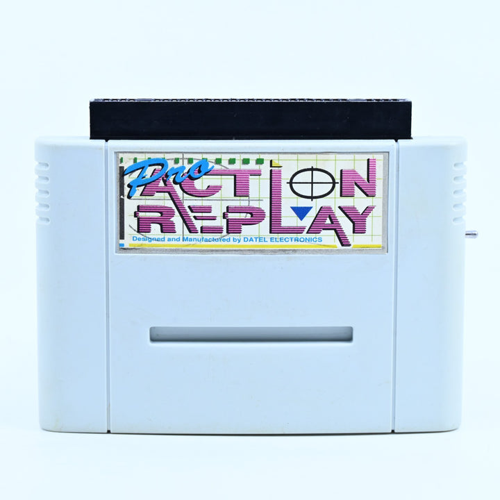 Boxed Datel Electronics Pro Action Replay + FX for the SNES - SNES Accessory
