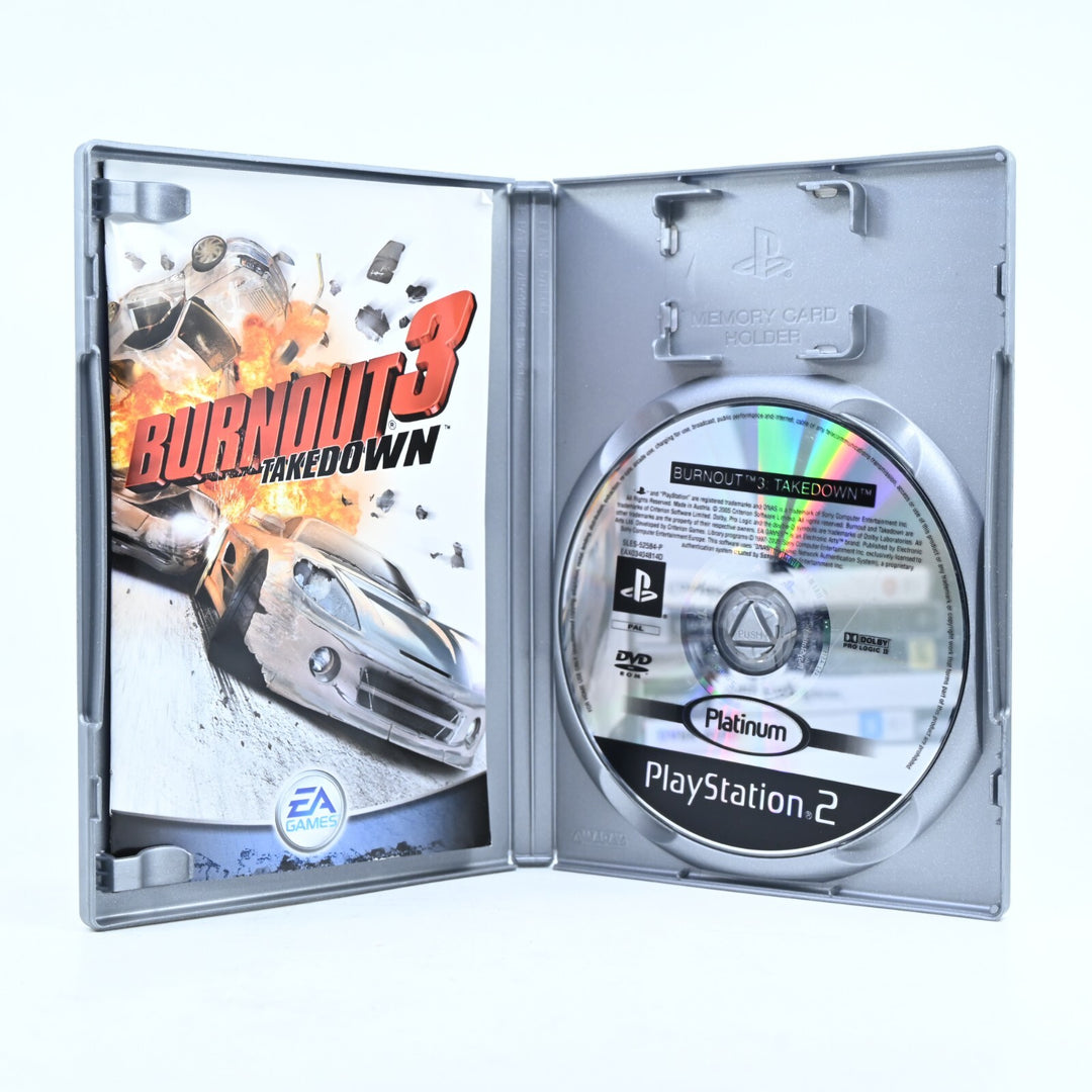 Burnout 3: Takedown - Sony Playstation 2 / PS2 Game + Manual - PAL