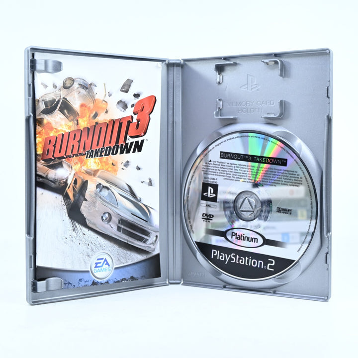 Burnout 3: Takedown - Sony Playstation 2 / PS2 Game + Manual - PAL