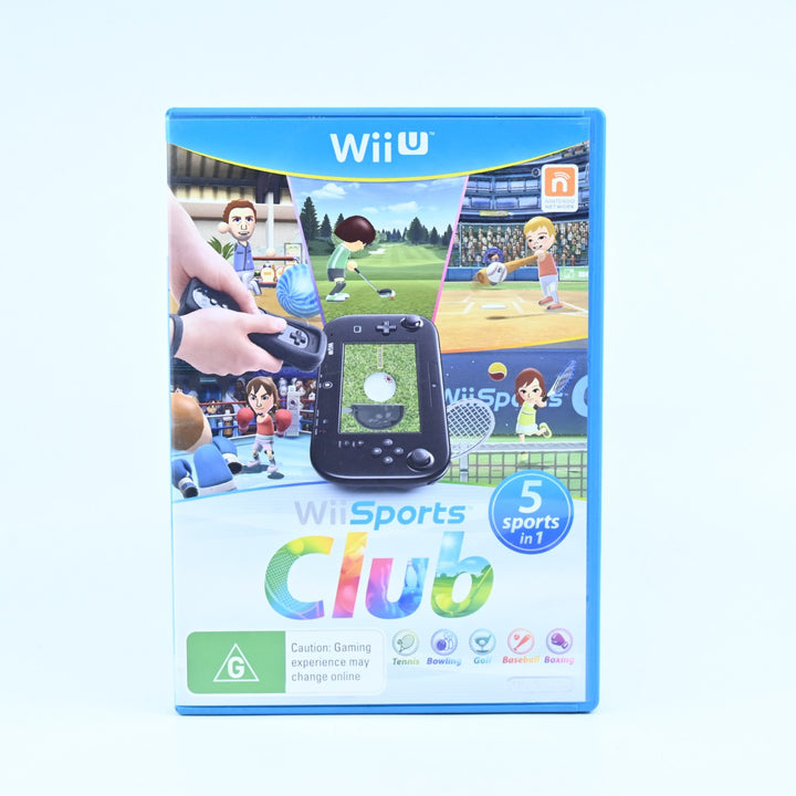 Wii Sports Club - Nintendo Wii U Game - PAL - FREE POST!