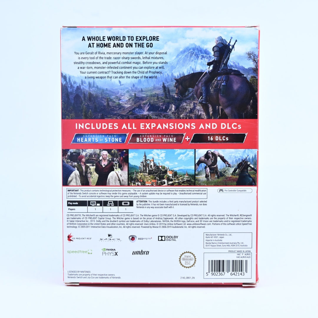 The Witcher III: Wild Hunt - Complete Edition - Nintendo Switch Game