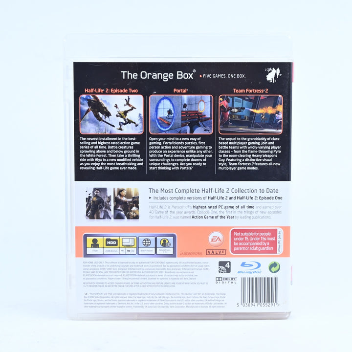 The Orange Box - Sony Playstation 3 / PS3 Game + Manual - FREE POST!