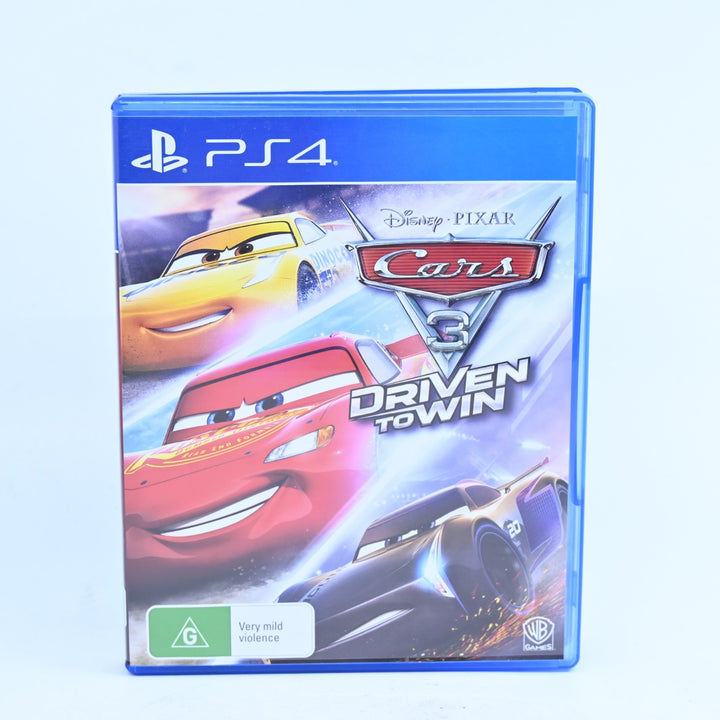 Cars 3: Driven to Win - Sony Playstation 4 / PS4 Game - FREE POST!