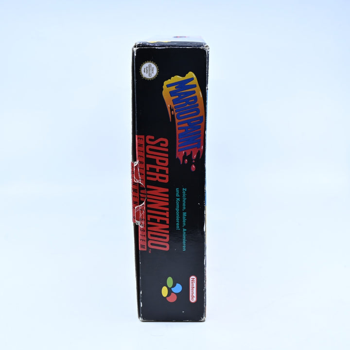 Mario Paint - Game with Mouse Pad and Mouse - Super Nintendo / SNES Accessory