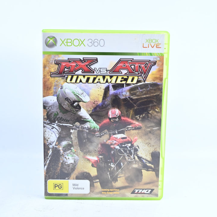 MX VS. ATV Untamed - Xbox 360 Game - No Manual - PAL