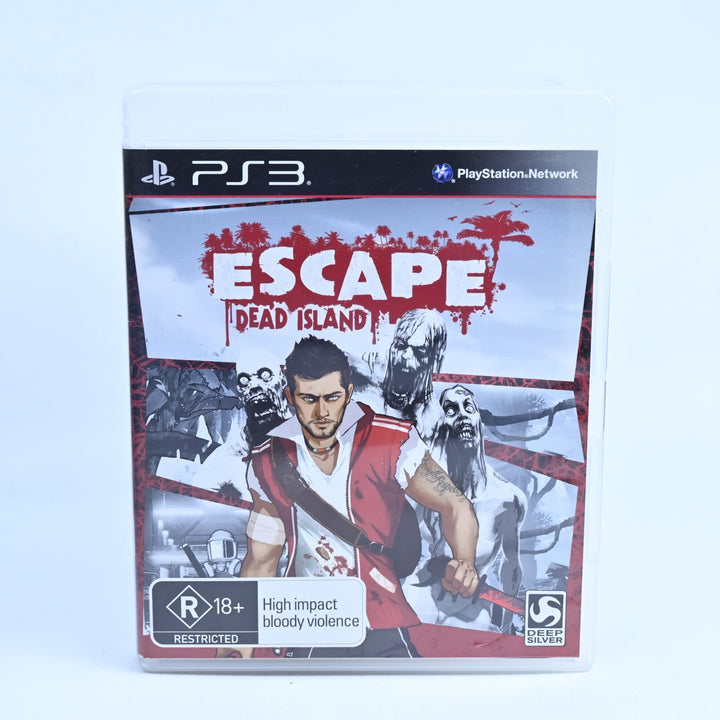 Escape Dead Island - Sony Playstation 3 / PS3 Game + Manual - MINT DISC!