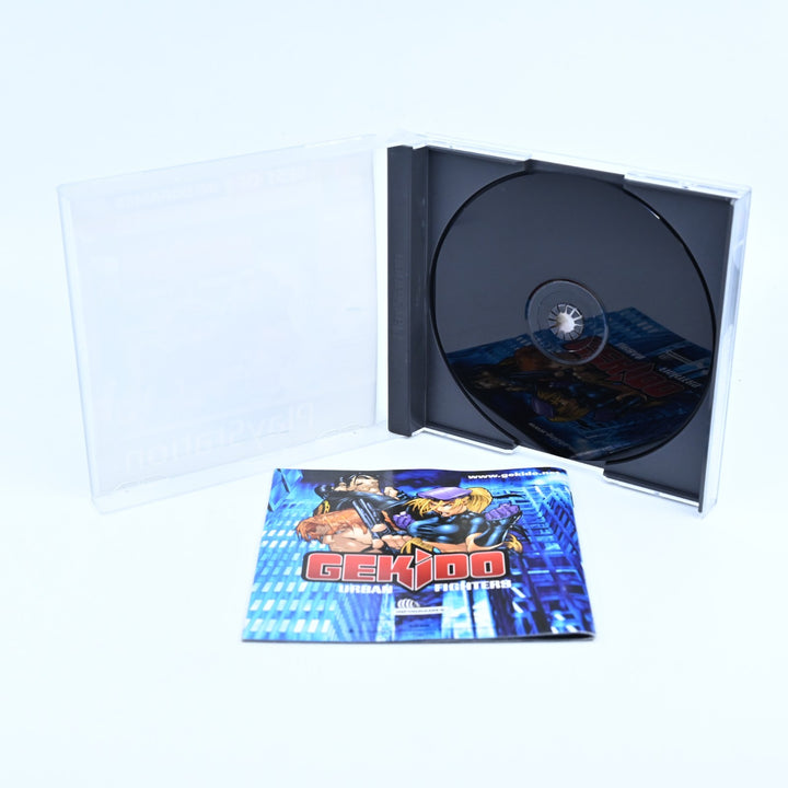 Gekido Urban Fighters - Sony Playstation 1 / PS1 Game + Manual - PAL