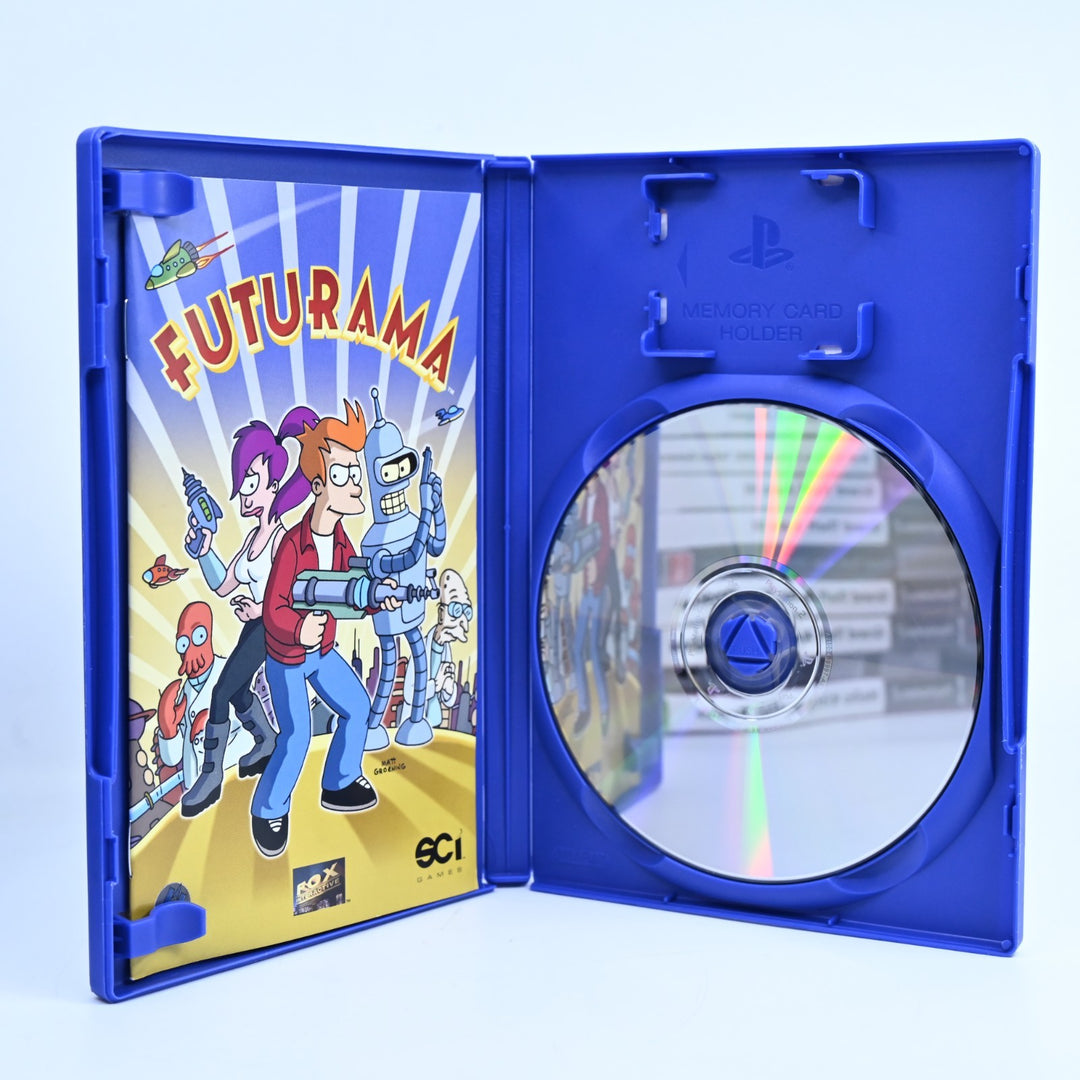 Futurama - Sony Playstation 2 / PS2 Game + Manual - PAL