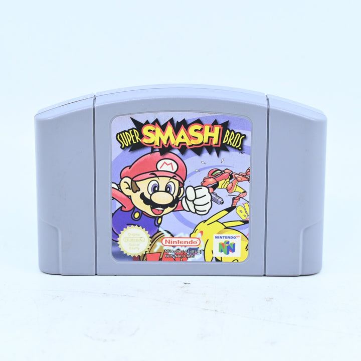 Super Smash Bros. - N64 / Nintendo 64 Boxed Game - PAL - FREE POST!