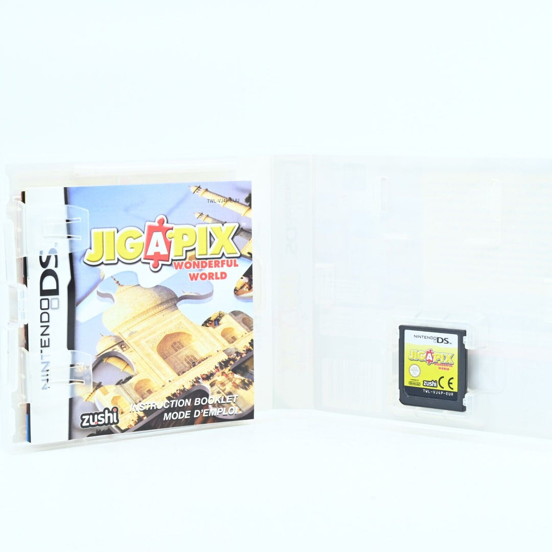 Jigapix: Wonderful World - Nintendo DS Game - PAL + Manual - FREE POST!