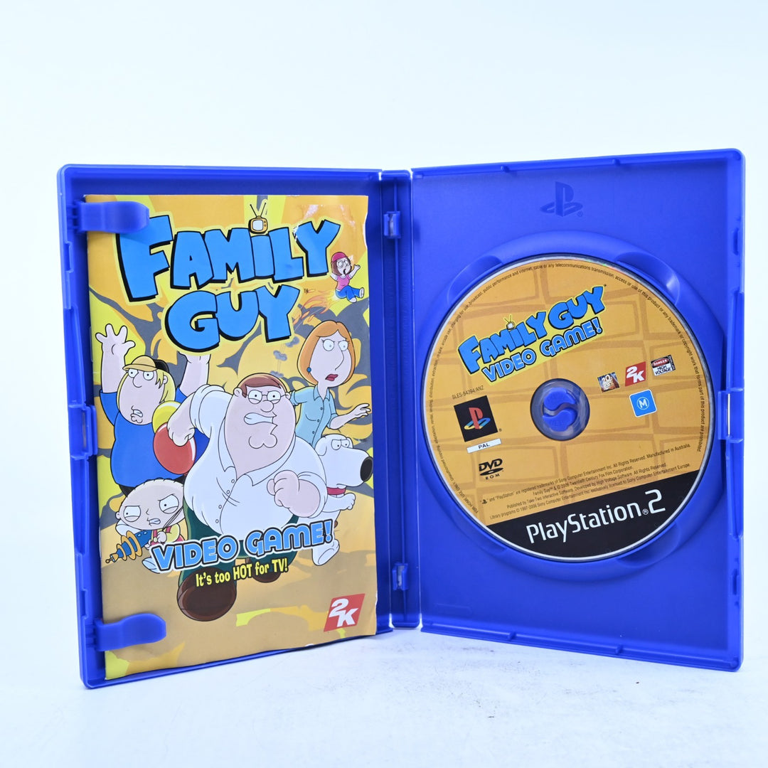 Family Guy Video Game - Sony Playstation 2 / PS2 Game + Manual - PAL