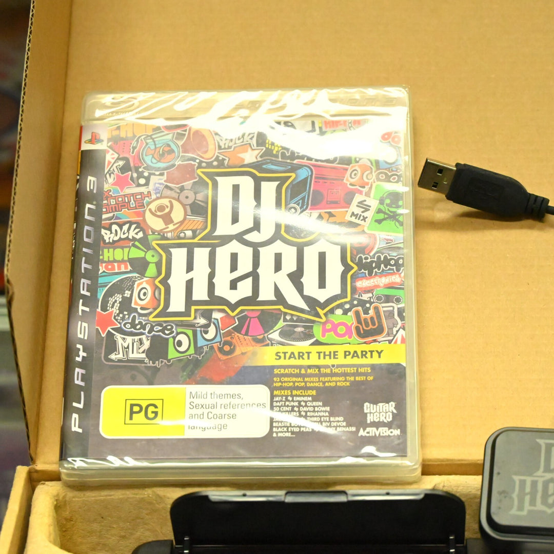 DJ Hero Boxed - SEALED GAME - Sony Playstation 3 / PS3 Game + Manual
