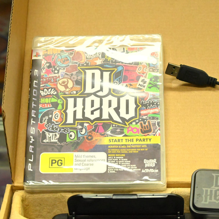 DJ Hero Boxed - SEALED GAME - Sony Playstation 3 / PS3 Game + Manual
