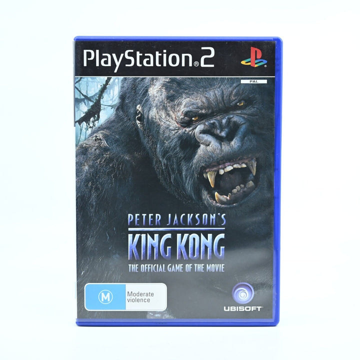 King Kong: Official Game of the Movie - Sony Playstation 2 /PS2 Game - MINT DISC