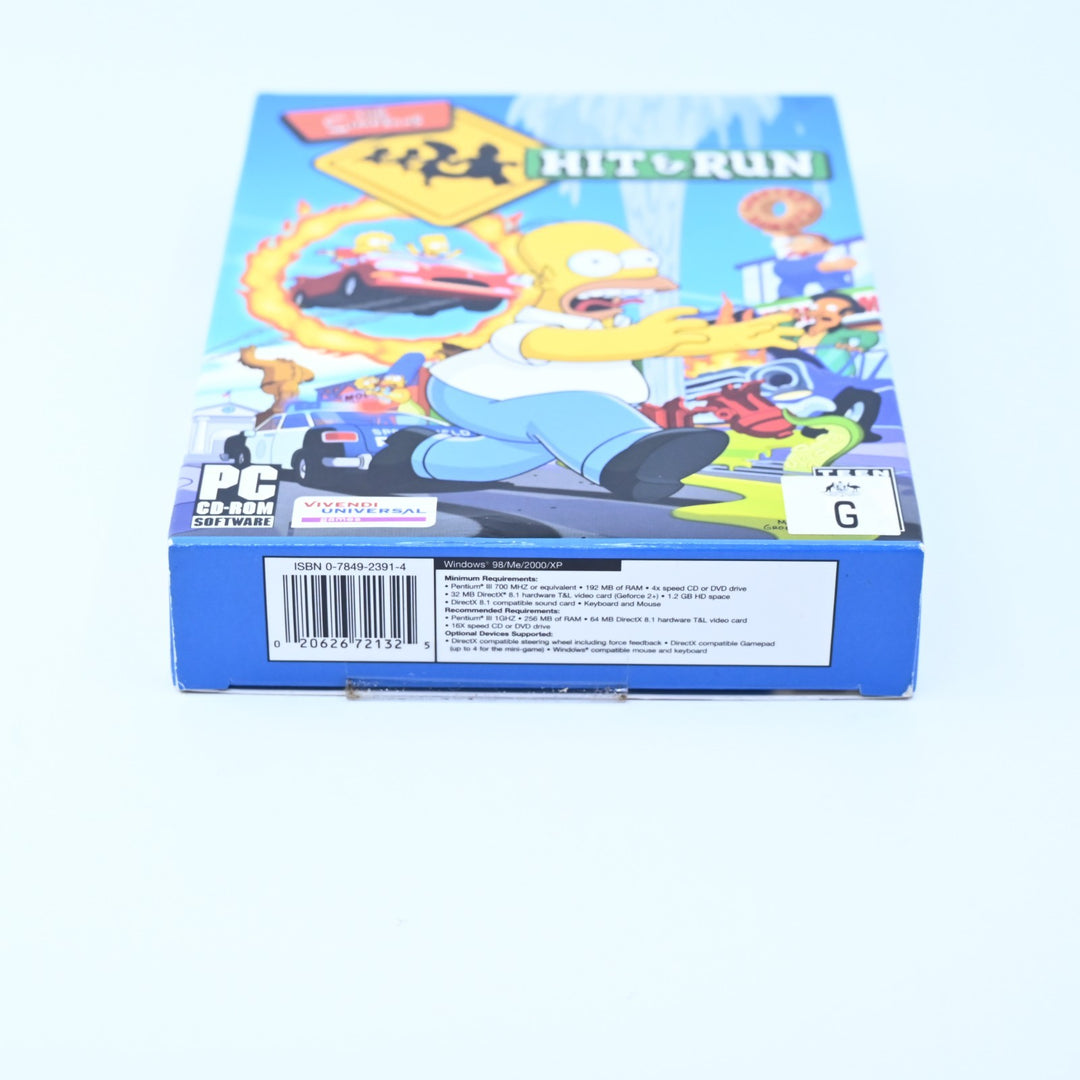 The Simpsons Hit & Run Box - 3 Discs set - Vivendi Universal Games - PC Game