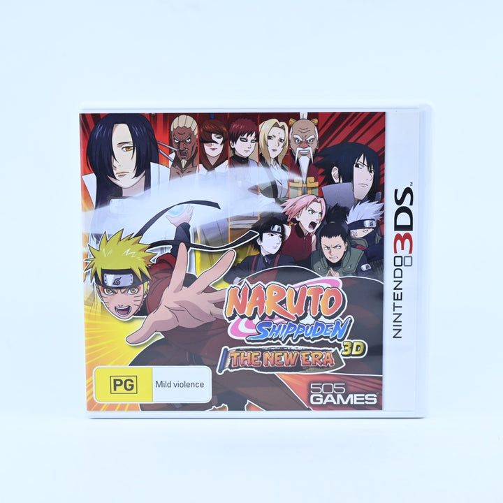Naruto Shippuden 3D: The New Era - Nintendo 3DS Game - PAL + Manual
