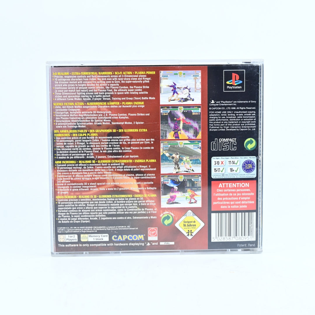 Star Gladiator: Episode 1 Final Crusade - PS1 Game - No Manual - PAL