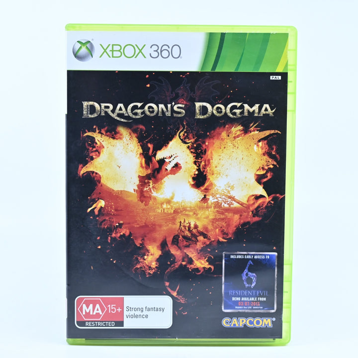Dragon's Dogma - Xbox 360 Game + Manual - PAL - MINT DISC!