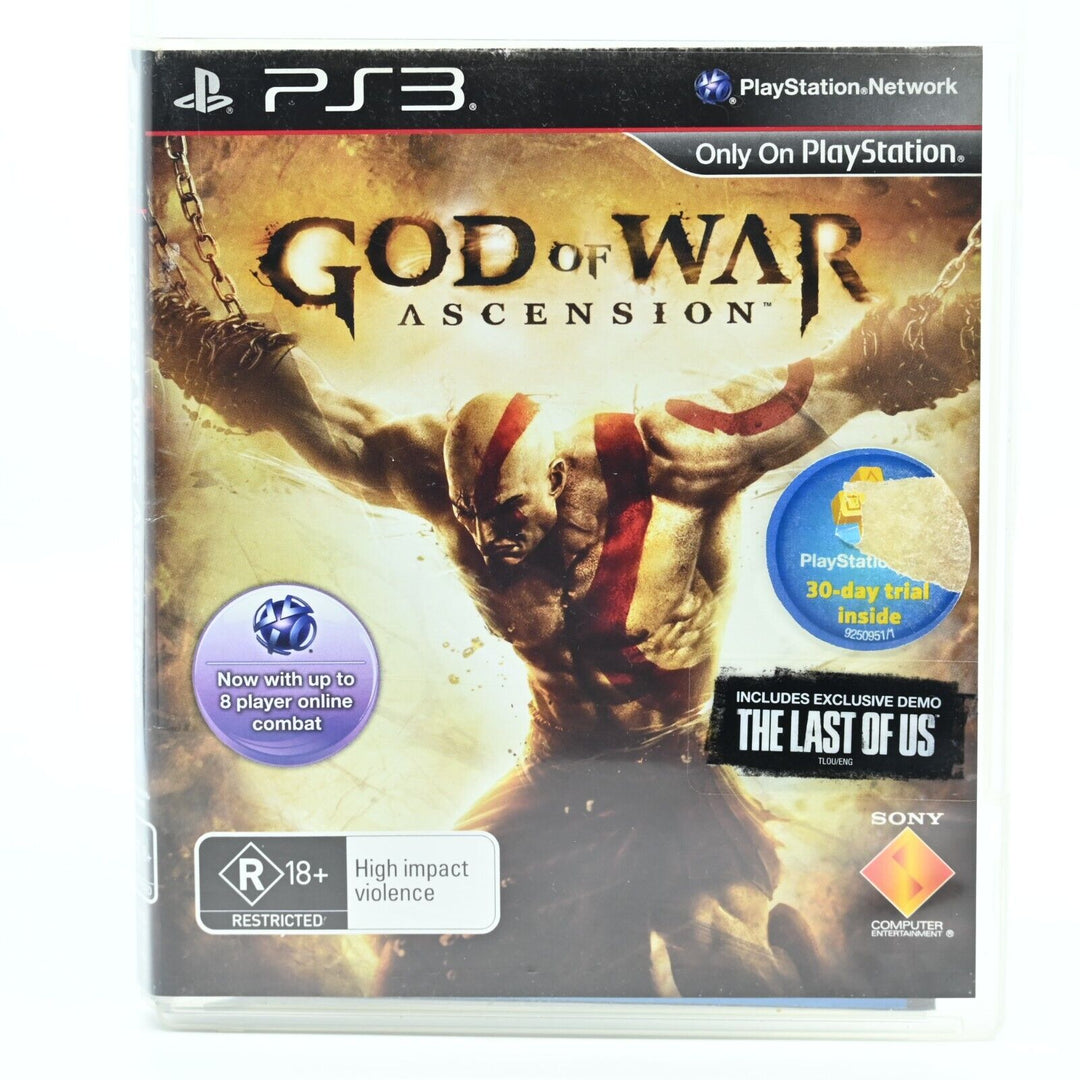 God Of War: Ascension - Sony Playstation 3 / PS3 Game - FREE POST!