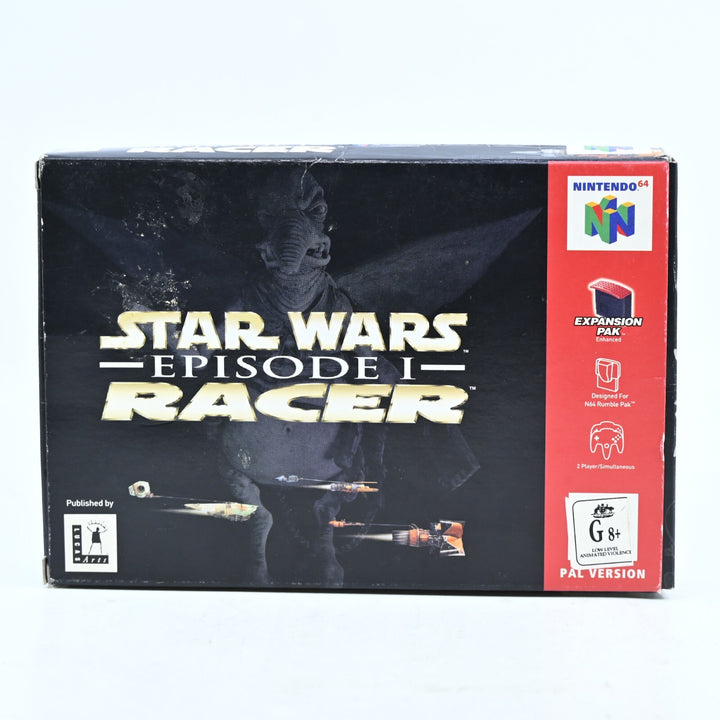 Star Wars Episode 1 Racer - N64 / Nintendo 64 Boxed Game - PAL - FREE POST!