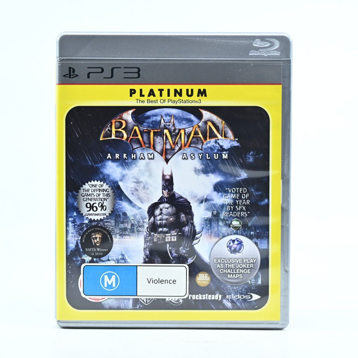 Batman: Arkham Asylum - No Manual - Sony Playstation 3 / PS3 Game - FREE POST!