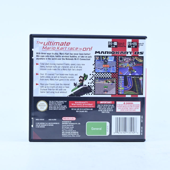 Mario Kart DS - Nintendo DS Game - PAL + Manual - FREE POST!