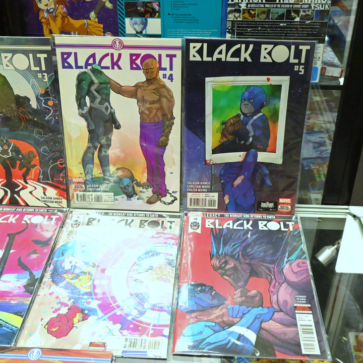 Black Bolt - Complete Set 1-12 - Ahmed / Ward - Marvel Comics - Comic