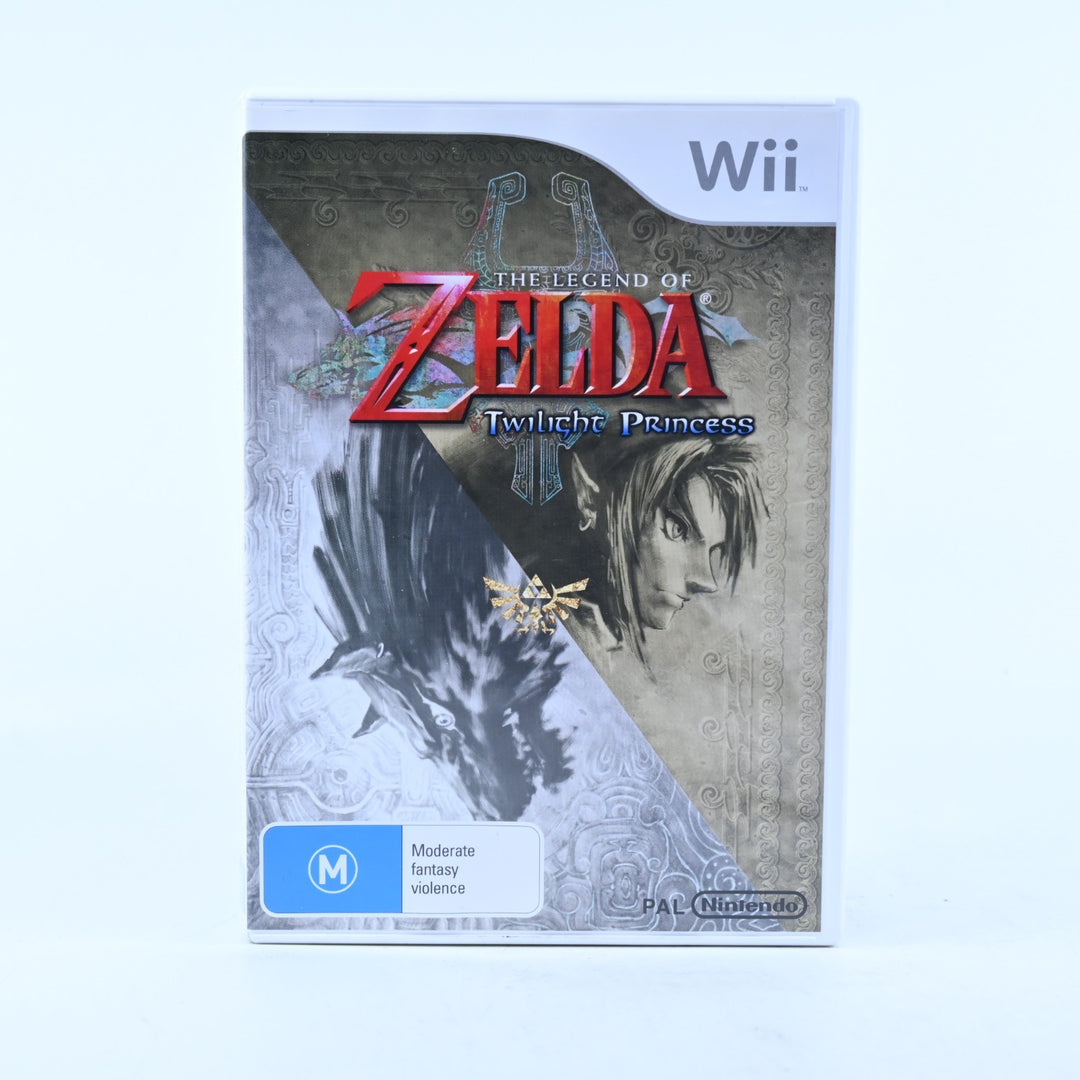 The Legend of Zelda: Twilight Princess - Nintendo Wii Game + Manual - PAL
