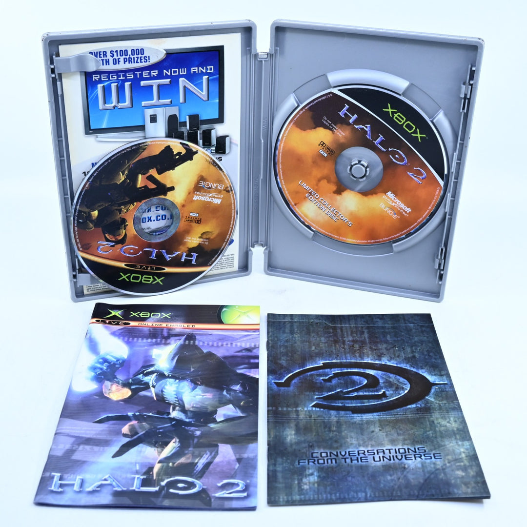 Halo 2 - Limited Collectors Edition - Original Xbox Game + Manual - PAL