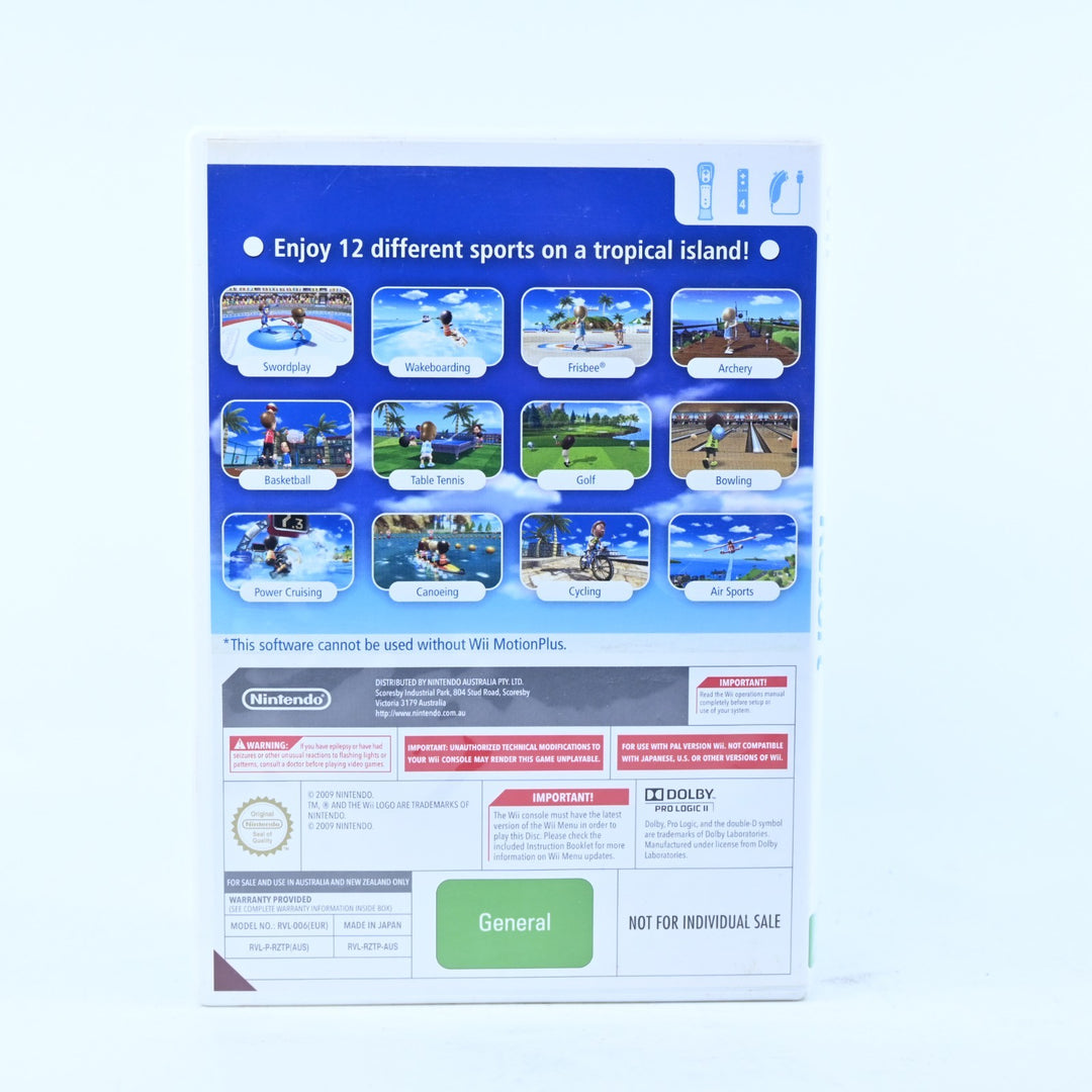Wii Sports Resort - Nintendo Wii Game + Manual - PAL - MINT DISC!