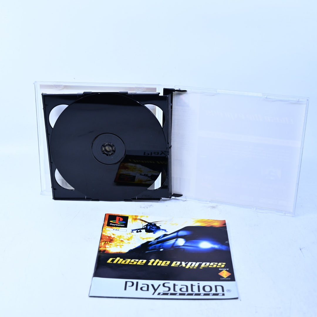 Chase The Express - Sony Playstation 1 / PS1 Game + Manual - PAL - MINT DISC!