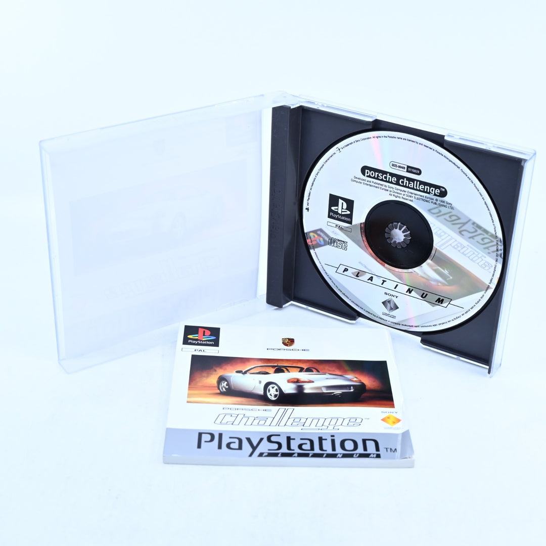 Porsche Challenge - Sony Playstation 1 / PS1 Game + Manual - PAL - MINT DISC!