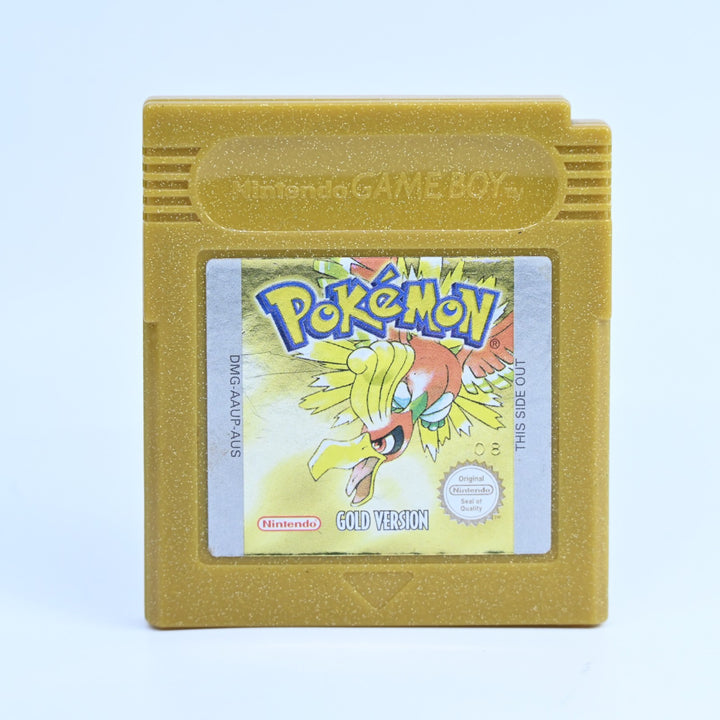 Pokemon Gold Version - Nintendo Gameboy Color Game - PAL - NEW SAVE BATTERY!