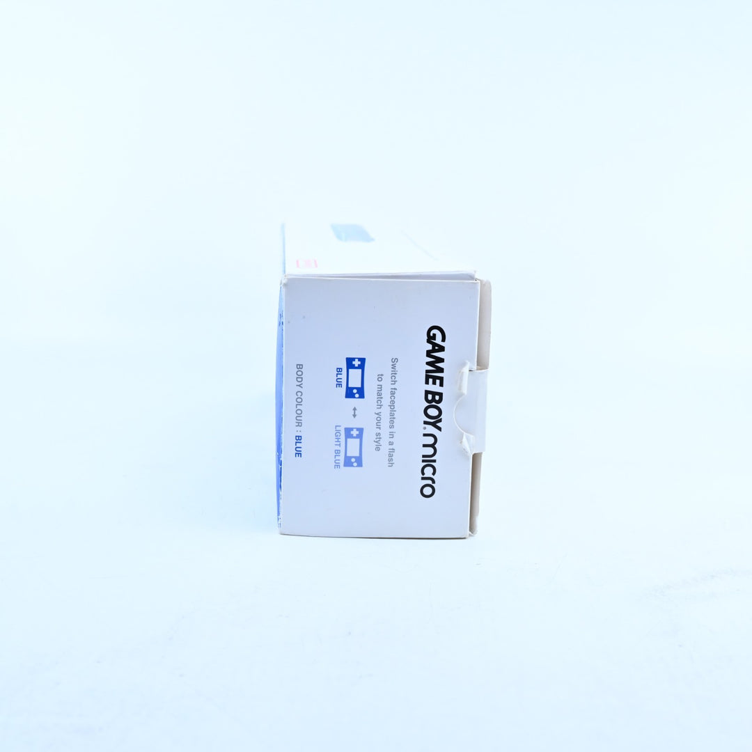 OXY-001 Blue - Nintendo Gameboy Micro Boxed Console - FREE POST!
