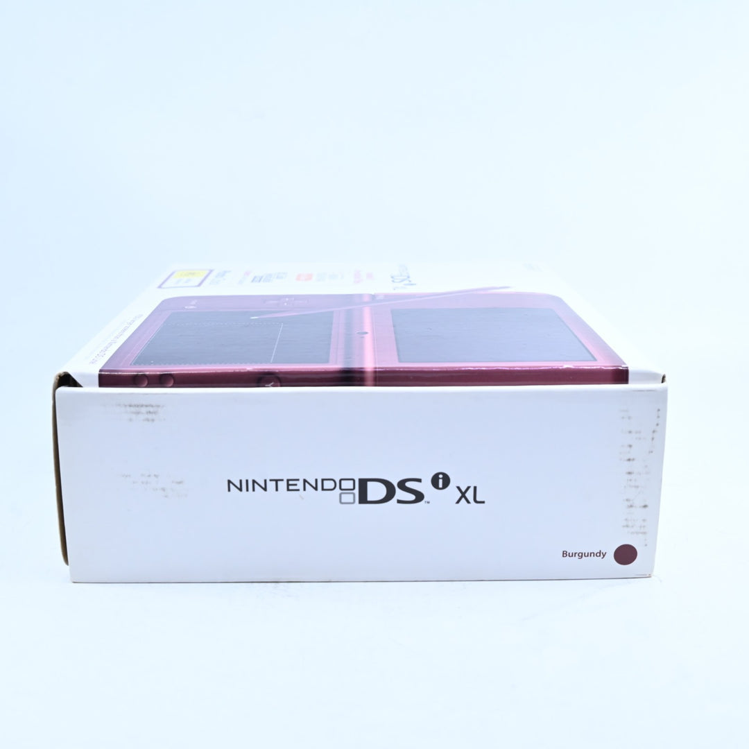 AS NEW! Burgundy Nintendo DSi XL Boxed Console - AUS PAL - FREE POST!