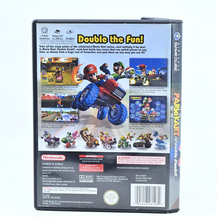 Mario Kart: Double Dash - Nintendo Gamecube Game + Manual - PAL - FREE POST!
