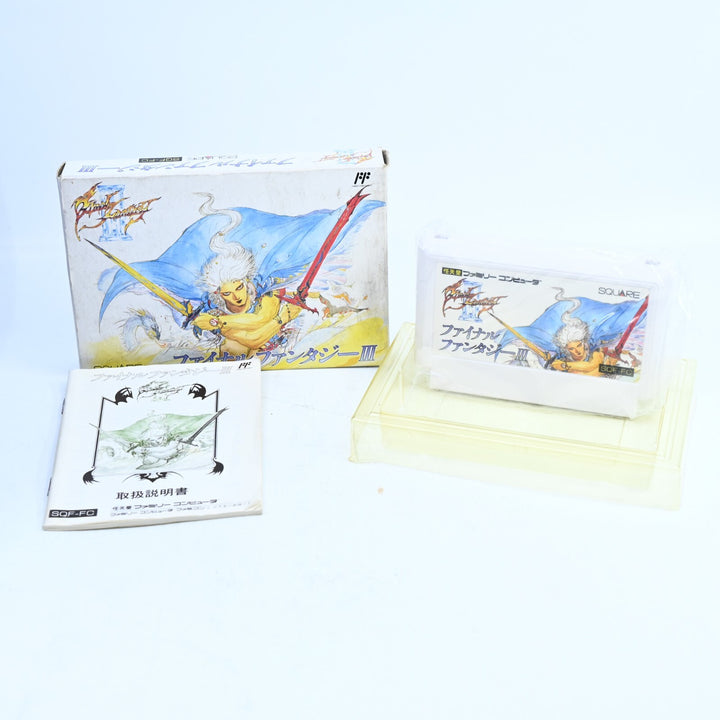 Final Fantasy III  - Nintendo Famicom / FC / NES Boxed Game - NTSC-J - FREE POST