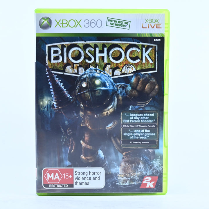 Bioshock - Xbox 360 Game + Manual - PAL - MINT DISC!