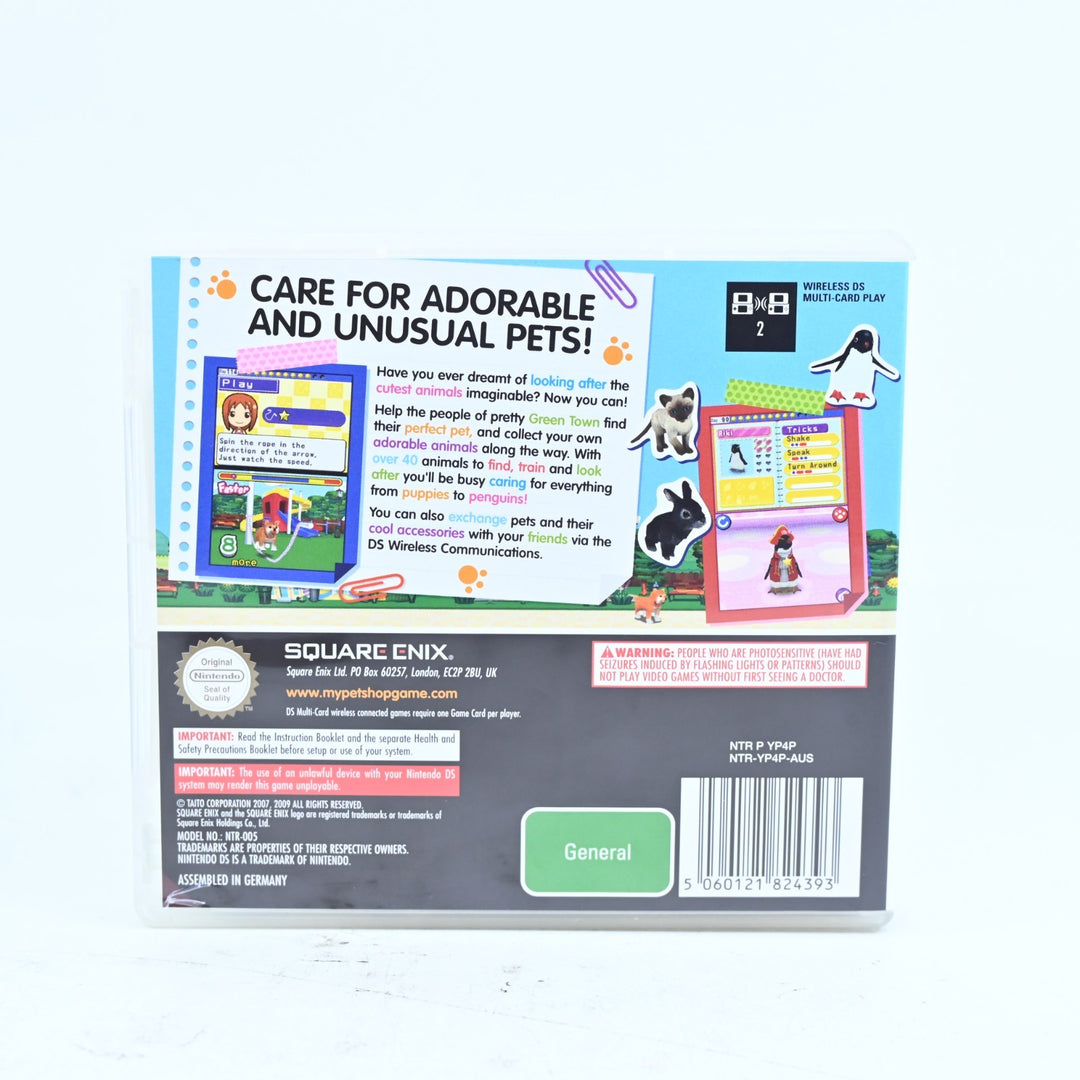My Pet Shop - Nintendo DS Game - PAL + Manual - FREE POST!