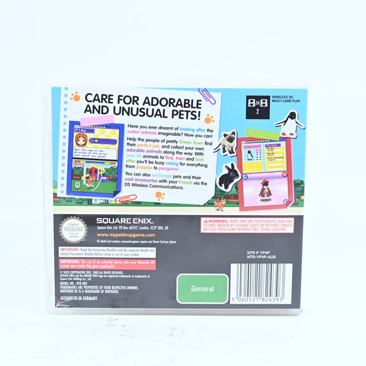 My Pet Shop - Nintendo DS Game - PAL + Manual - FREE POST!