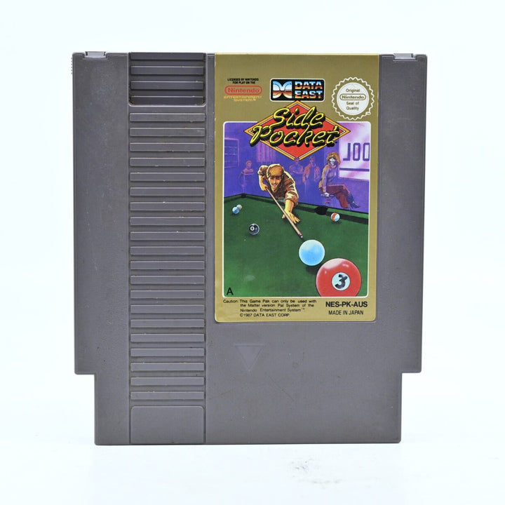 Side Pocket - Nintendo Entertainment System / NES Game - PAL - FREE POST!