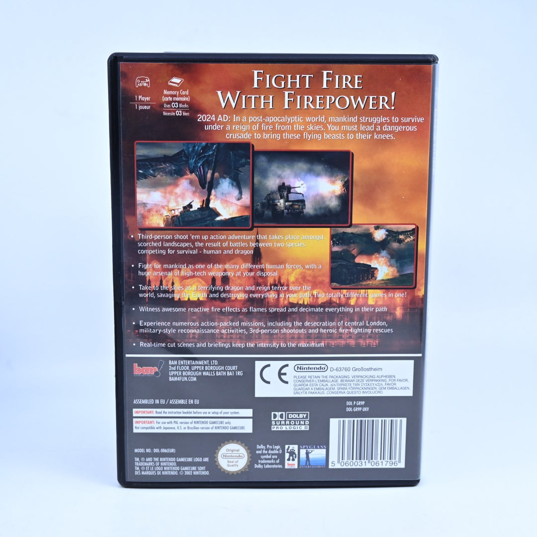 Reign of Fire - Nintendo Gamecube Game + Manual - PAL - FREE POST!