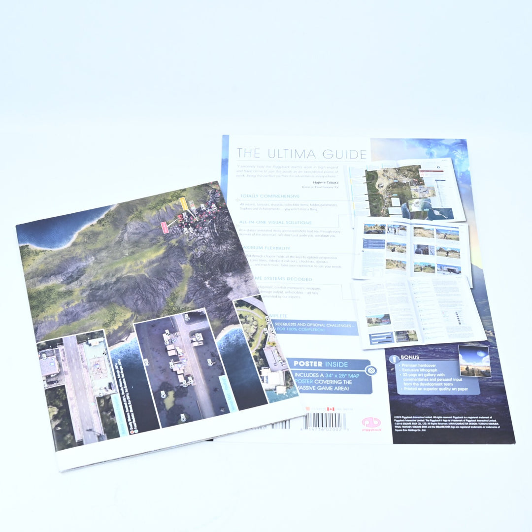 Final Fantasy XV: The Complete Official Guide Book - FREE POST!