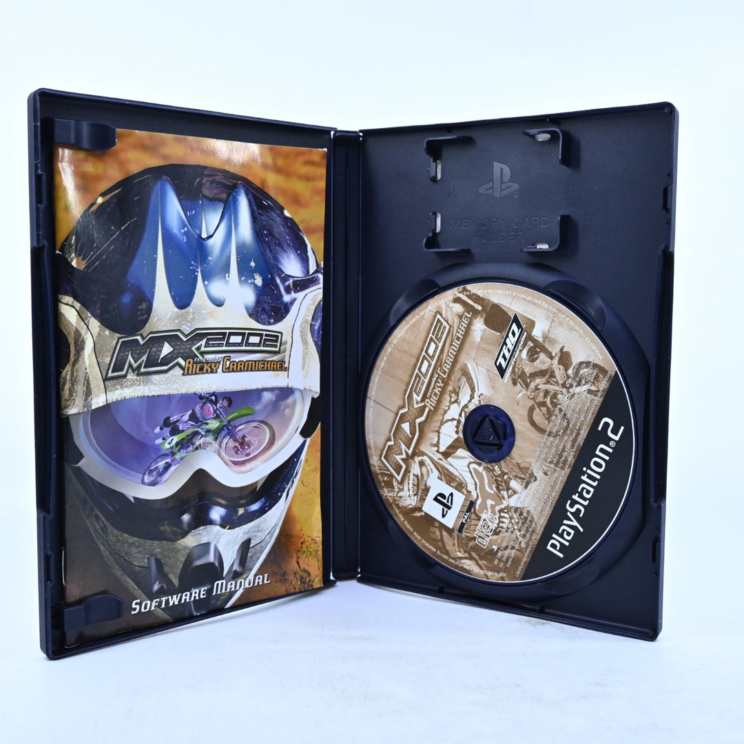 MX2002 featuring Ricky Carmichael - Sony Playstation 2 / PS2 Game + Manual