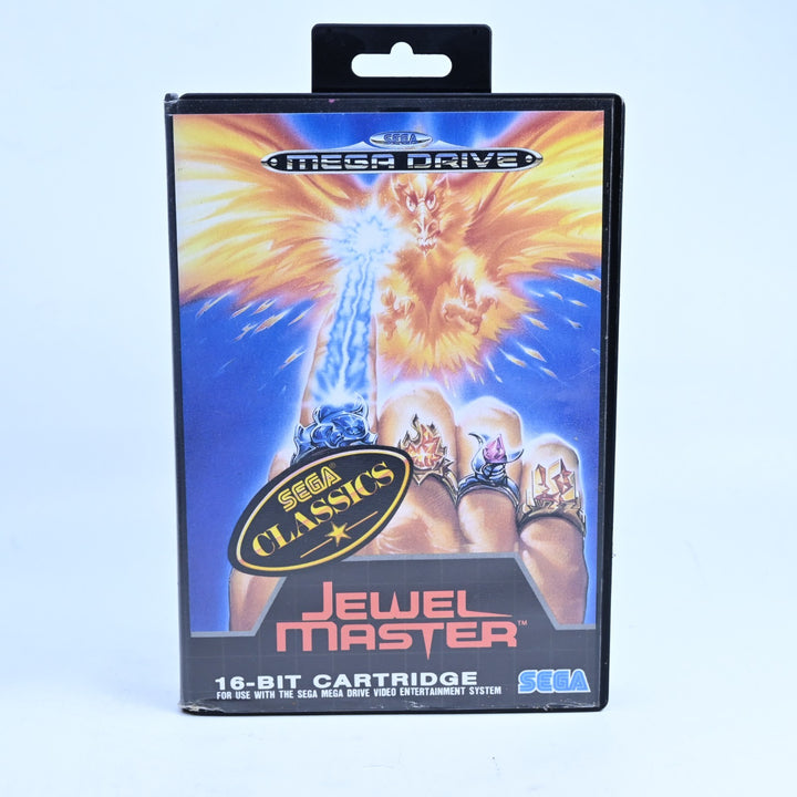 Jewel Master - Sega Mega Drive Game + Manual - PAL - FREE POST!