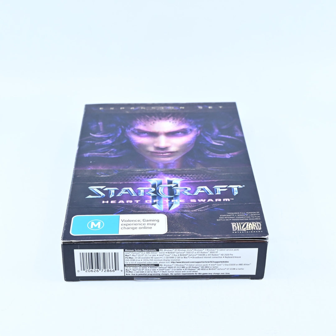 SEALED! StarCraft II: Heart of the Swarm - Expansion Set - Blizzard -  PC Game