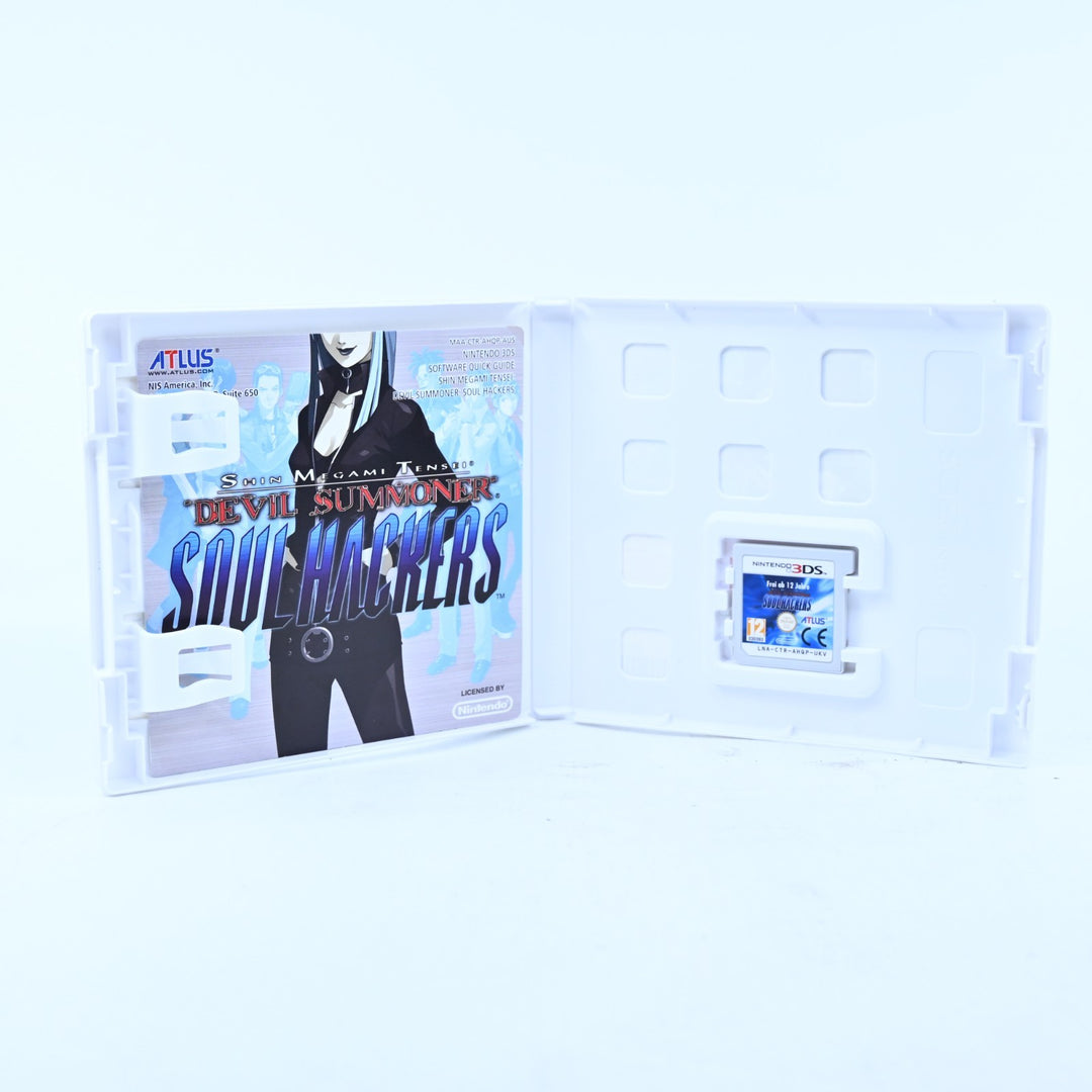 Shin Megami Tensei Devil Summoner: Soul Hackers - Nintendo 3DS Game + Manual