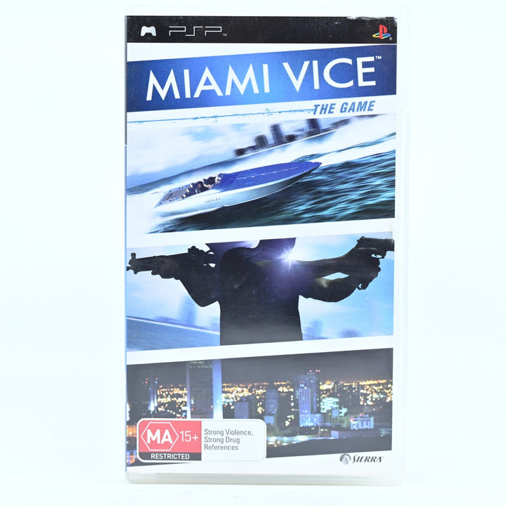 Miami Vice: The Game - Sony PSP Game + Manual - FREE POST!