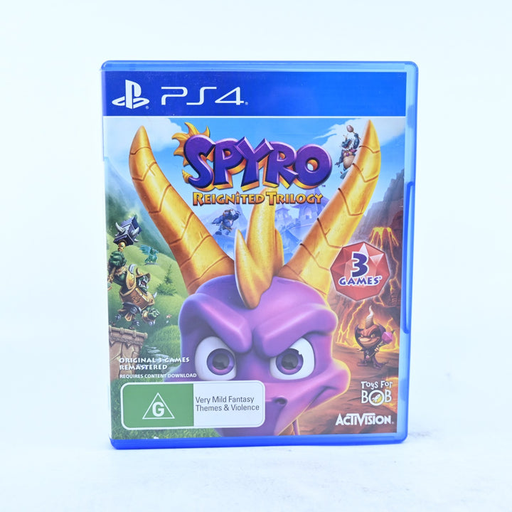 Spyro: Reignited Trilogy - Sony Playstation 4 / PS4 Game - MINT DISC!