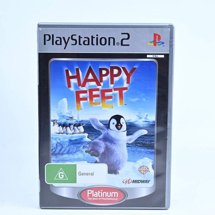 Happy Feet - Sony Playstation 2 / PS2 Game + Manual - PAL - MINT DISC!